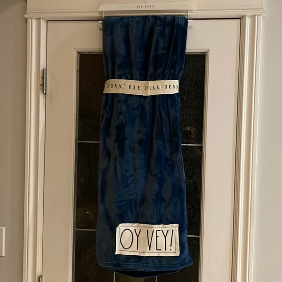 Rae Dunn - OY VEY! - blanket